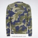 رجال صياد الأخضر الهوية الحديثة كامو الصوف طاقم من النوع الثقيل Reebok 0NZ0F1297 - Image 6
