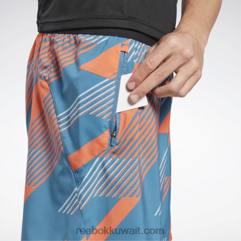 رجال فولاذي أزرق s23-r سرعة 3.0 شورت Reebok 0NZ0F1225 - Image 4