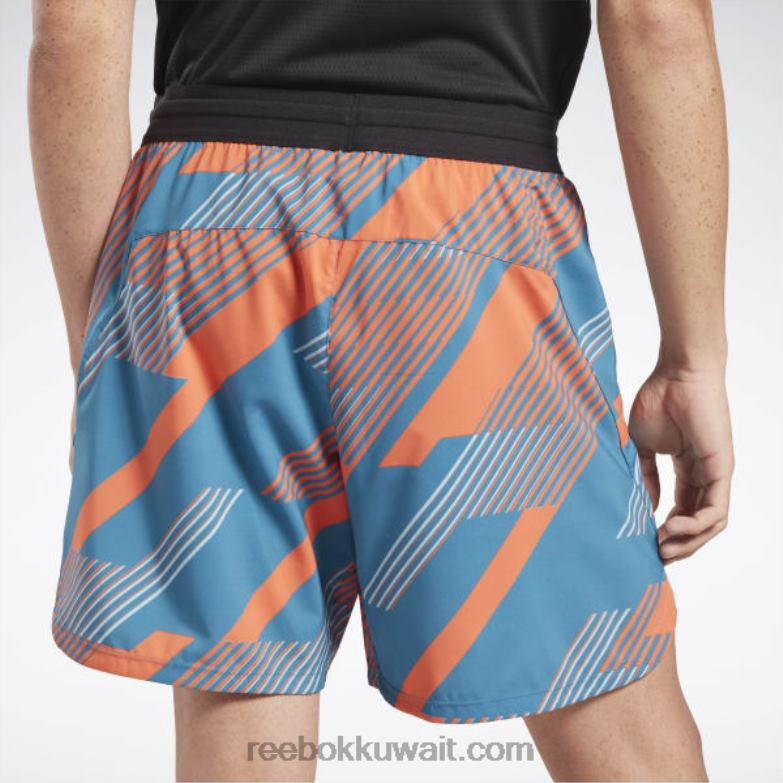 رجال فولاذي أزرق s23-r سرعة 3.0 شورت Reebok 0NZ0F1225 - Image 5