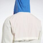 رجال كلاسيكي أبيض سترة أنوراك خفيفة الوزن منسوجة Reebok 0NZ0F1230 - Image 7
