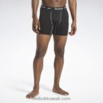 رجال متعدد 4-حزمة موجزات الملاكم الأداء Reebok 0NZ0F1127
