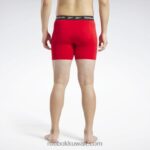 رجال متعدد ملخصات الملاكم الأداء (4 عبوات) Reebok 0NZ0F1312 - Image 3