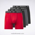 رجال متعدد ملخصات الملاكم الأداء (4 عبوات) Reebok 0NZ0F1312 - Image 6
