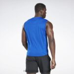 رجال ناقلات الأزرق أكتيفشيل بلا أكمام تي شيرت Reebok 0NZ0F1307 - Image 3
