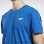 رجال ناقلات الأزرق تي شيرت كلاسيكيات الهوية Reebok 0NZ0F1268 - Image 4