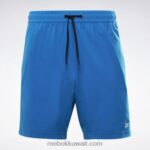 رجال ناقلات الأزرق شورت جاهز للتمارين الرياضية Reebok 0NZ0F1160 - Image 6