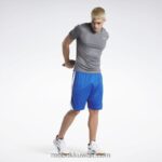 رجال ناقلات الأزرق شورت شبكي جاهز للتمارين الرياضية Reebok 0NZ0F1292 - Image 2