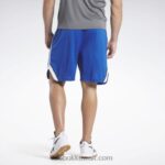 رجال ناقلات الأزرق شورت شبكي جاهز للتمارين الرياضية Reebok 0NZ0F1292 - Image 3