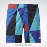 رجال ناقلات الأزرق شورت شبكي لدوري المدينة Reebok 0NZ0F1237 - Image 4