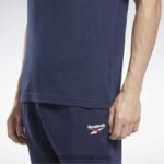 رجال ناقلات البحرية تي شيرت بشعار الماركة Reebok 0NZ0F1167 - Image 5