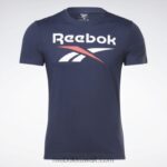 رجال ناقلات البحرية تي شيرت بشعار الماركة Reebok 0NZ0F1167 - Image 6