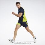 رجال ناقلات البحرية شورتات الركض Reebok 0NZ0F1316 - Image 2