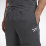 رجال هيذر رمادي غامق السراويل الصوف الهوية Reebok 0NZ0F1203 - Image 4