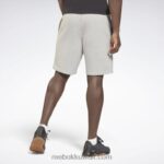 رجال هيذر رمادي متوسط شورت الهوية Reebok 0NZ0F1330 - Image 3