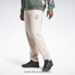 رجال ecru ناعم السراويل lny Reebok 0NZ0F1277