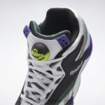 رجال ftwr أبيض / قلب أسود / أخضر داكن شاك فوز مضخة أحذية كرة السلة Reebok 0NZ0F1039 - Image 7