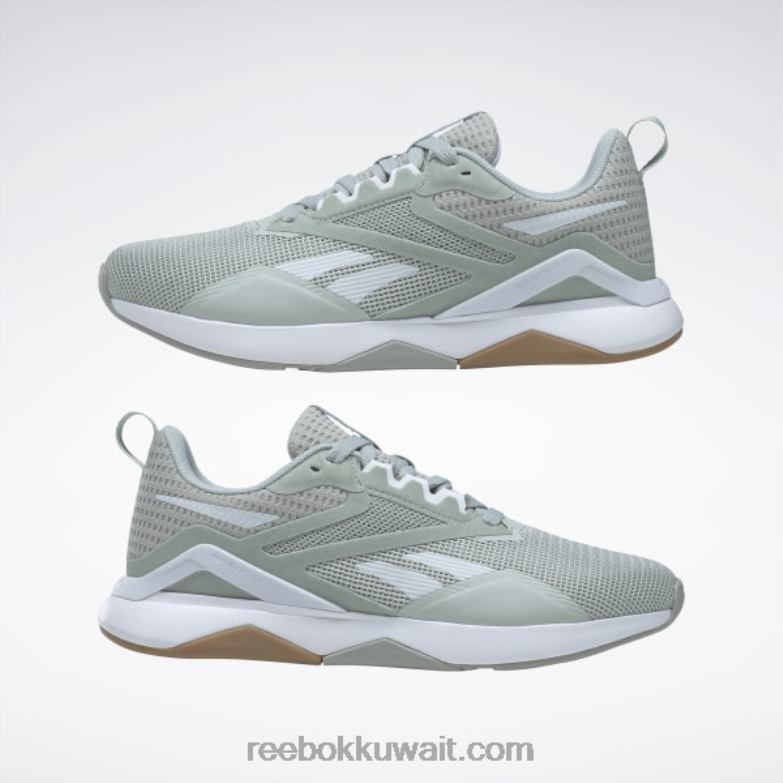 رذاذ البحر / ftwr أبيض حذاء تدريب nanoflex tr 2.0 للنساء Reebok 0NZ0F152 - Image 9