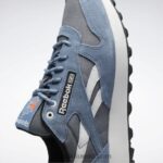 رمادي بارد 6 / أزرق أردواز / أسود أساسي أحذية جلدية كلاسيكية Reebok 0NZ0F39 - Image 9