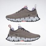 رمادي داكن / واحة بنفسجية / أبيض فاتح حذاء نسائي من zig dynamica Adventure Reebok 0NZ0F44 - Image 9