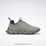 رمادي غامق / أسود أساسي / وردي ذري حذاء نسائي من zig dynamica Adventure Reebok 0NZ0F92