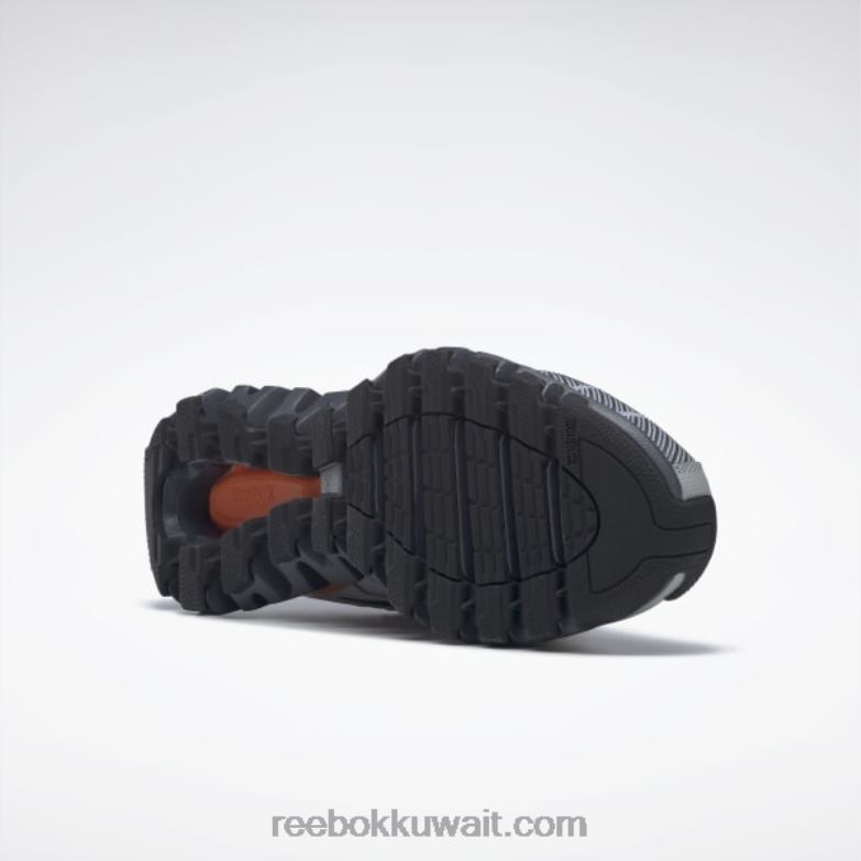 رمادي نقي 3 / رمادي نقي 7 / برتقالي سحق s23-r حذاء زيجويلد تريل 6 للرجال Reebok 0NZ0F1059 - Image 5
