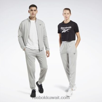 رمادي نقي 3 هوية ناقلات متماسكة السراويل المسار Reebok 0NZ0F391
