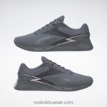 رمادي نقي 6 / رمادي نقي 7 / رمادي داكن ميت s23 أحذية نسائية nano x3 Reebok 0NZ0F18 - Image 10