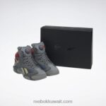 سبيكة / أزرق شجاع / صهارة غنية DC شاك عتاق أحذية كرة السلة Reebok 0NZ0F29 - Image 11