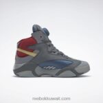 سبيكة / أزرق شجاع / صهارة غنية DC شاك عتاق أحذية كرة السلة Reebok 0NZ0F29 - Image 4