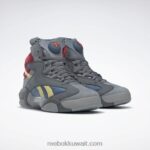 سبيكة / أزرق شجاع / صهارة غنية DC شاك عتاق أحذية كرة السلة Reebok 0NZ0F29 - Image 5