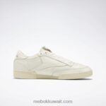 طباشير / بيبر وايت / غلين جرين حذاء كلوب سي 85 فنتاج Reebok 0NZ0F11 - Image 3