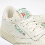 طباشير / بيبر وايت / غلين جرين حذاء كلوب سي 85 فنتاج Reebok 0NZ0F11 - Image 9
