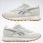 طباشير / رمادي نقي 2 / فضي غير لامع الأحذية الجلدية الكلاسيكية sp للنساء Reebok 0NZ0F179 - Image 9