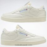 طباشير / مرمر / أزرق أساسي حذاء كلوب سي 85 فنتاج Reebok 0NZ0F16 - Image 9