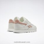 طباشير / هالة برتقالية أحذية نسائية جلدية كلاسيكية Reebok 0NZ0F428 - Image 4