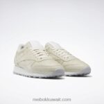 غطاء رملي / أبيض ftwr / رمادي بارد 2 حذاء ايمز جلدي كلاسيكي Reebok 0NZ0F536 - Image 3