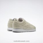 غطاء رملي / أبيض ftwr / رمادي بارد 2 حذاء ايمز جلدي كلاسيكي Reebok 0NZ0F536 - Image 4