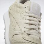 غطاء رملي / أبيض ftwr / رمادي بارد 2 حذاء ايمز جلدي كلاسيكي Reebok 0NZ0F536 - Image 7