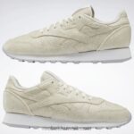 غطاء رملي / أبيض ftwr / رمادي بارد 2 حذاء ايمز جلدي كلاسيكي Reebok 0NZ0F536 - Image 9