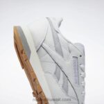فتور أبيض / رمادي بارد 2 / طباشير أحذية نسائية جلدية كلاسيكية Reebok 0NZ0F223 - Image 7