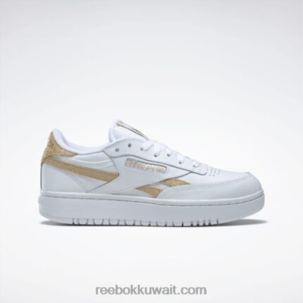 فتور أبيض / صحارى الأحذية النسائية الانتقام مزدوجة النادي ج Reebok 0NZ0F387