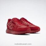 فلاش أحمر / بورجوندي كلاسيكي الأحذية الجلدية الكلاسيكية sp للنساء Reebok 0NZ0F231 - Image 3