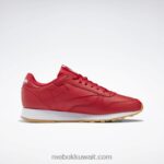 فيكتور أحمر / ftwr أبيض / ريبوك صمغ مطاطي -03 أحذية جلدية كلاسيكية Reebok 0NZ0F126 - Image 2