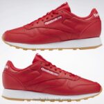 فيكتور أحمر / ftwr أبيض / ريبوك صمغ مطاطي -03 أحذية جلدية كلاسيكية Reebok 0NZ0F126 - Image 9