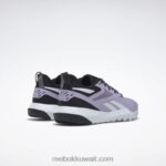 قلب أسود / أرجواني واحة / أبيض فتور حذاء فليكساجون فورس 4 نسائي للتدريب Reebok 0NZ0F215 - Image 4
