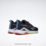 قلب أسود / رمادي نقي 6 / برتقالي سحق s23-r حذاء تدريب nanoflex tr 2.0 للرجال Reebok 0NZ0F1199 - Image 4