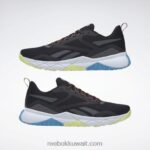 قلب أسود / رمادي نقي 7 / أكوا مشع أحذية تدريب الرجال nfx Reebok 0NZ0F1324 - Image 9