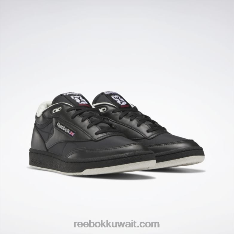 قلب أسود / ضباب الصباح حذاء club c 85 mid ii Reebok 0NZ0F435 - Image 3