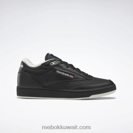 قلب أسود / ضباب الصباح حذاء club c 85 mid ii Reebok 0NZ0F435