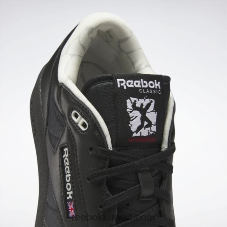 قلب أسود / ضباب الصباح حذاء club c 85 mid ii Reebok 0NZ0F435 - Image 7